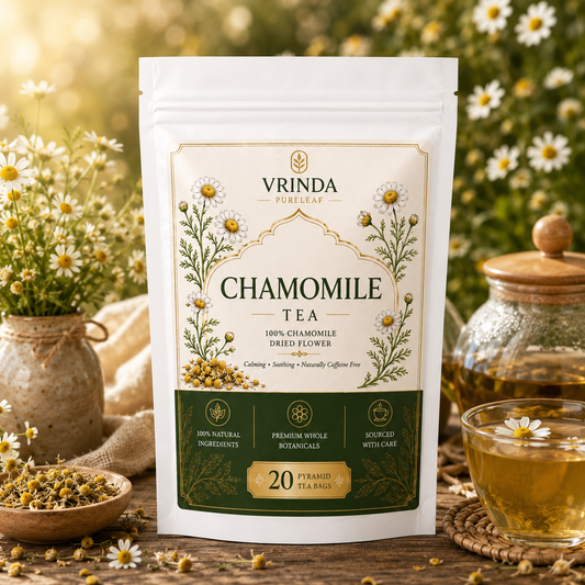 ZIP lock pouches chamomile tea