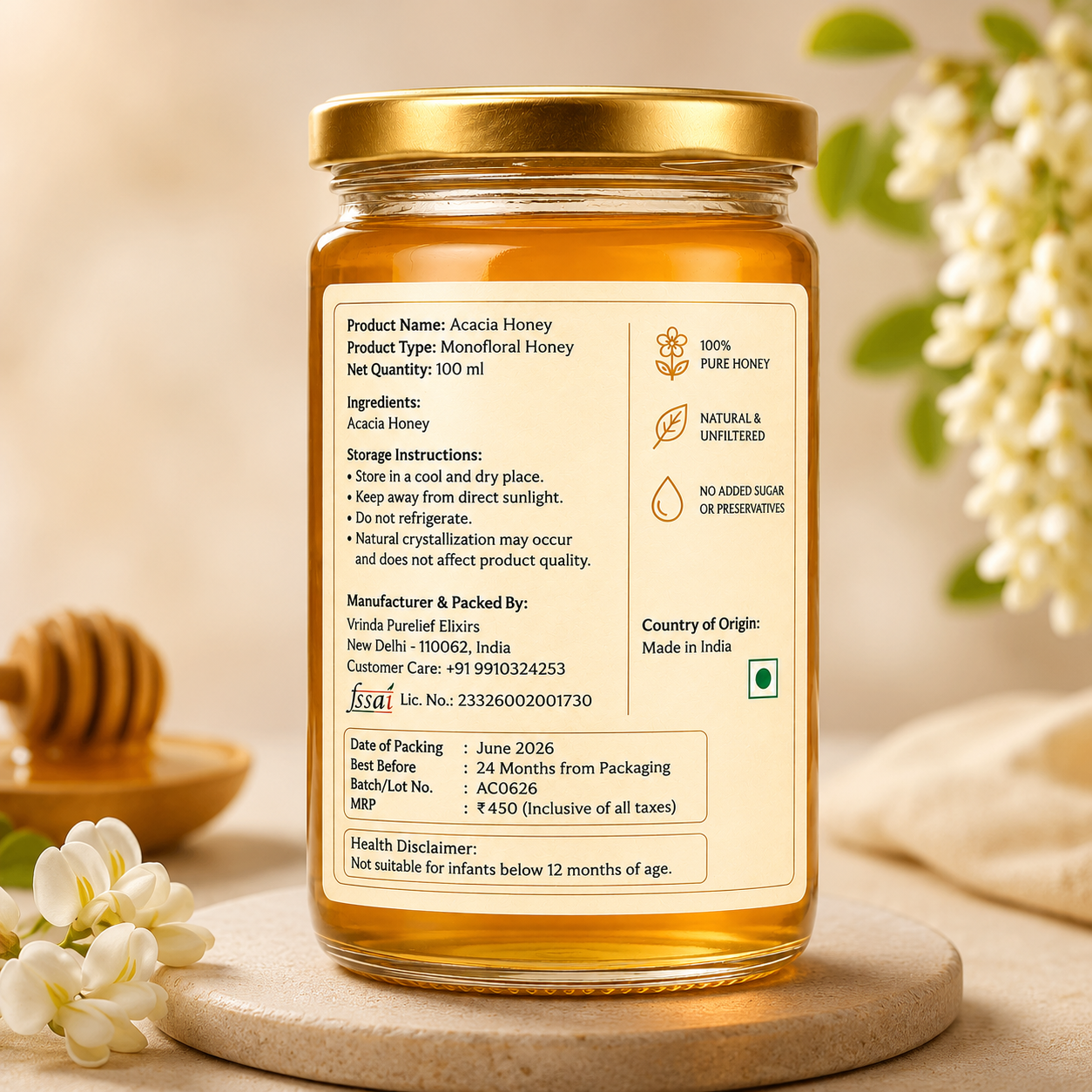 Acacia Honey